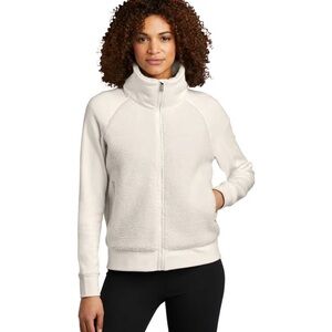 OGIO Women's Ivory Snow Luuma Sherpa Full-Zip sz M